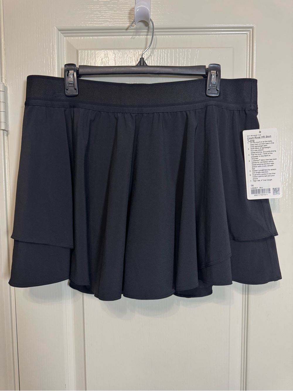 Lululemon NWT Court Rival High Rise Skirt *Long
